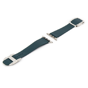 VPG Apple Watch用本革モダンバックルバンド(38-40mm) グリーン AW-LEM01GR-イメージ2