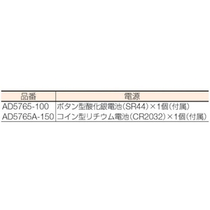 エー・アンド・デイ プラスチック・デジタルノギス FC827JM-3855856-イメージ2
