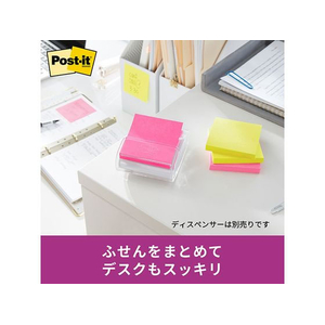 3M ポスト・イット ポップアップふせん 詰替用 強粘着 75×25mm 5色 5冊 FCJ275J-500-5SSPOP-AN2-イメージ3