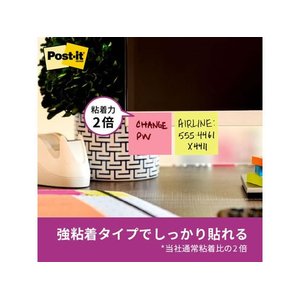 3M ポスト・イット ポップアップふせん 詰替用 強粘着 75×25mm 5色 5冊 FCJ275J-500-5SSPOP-AN2-イメージ5