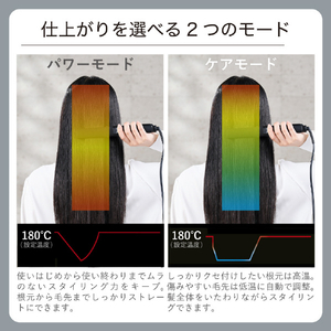 テスコム プロフェッショナル プロテクトイオン ストレートアイロン ブラック NIS500B-K-イメージ4