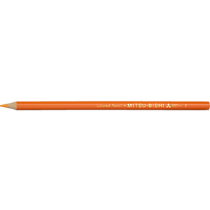 三菱鉛筆 色鉛筆 K880 だいだいいろ F035968-K880.4-イメージ1
