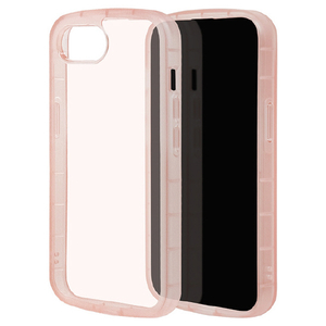 ラスタバナナ iPhone 16e用FLUFFY SHAPE TPUケース コーラル 8672IP5ETPCO-イメージ1