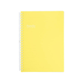 リヒトラブ Pastello ツイストノート A5 24穴 イエロー FC09863-N1958-5