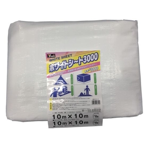 ユタカメイク #3000 ホワイトシート 10m×10m ホワイト9.79.70.2244 FC764HL-8361996-イメージ2