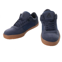 おたふく手袋 ワークシューズ ローカット 紺 26.5cm FCE372Z