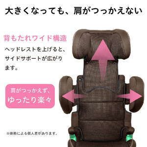 ナカバヤシ　リーマン ハイバックジュニアISOFIX R129(3歳半頃～・身長100～150cm) ﾊｲﾊﾞﾂｸｼﾞﾕﾆｱISOFIXR129-イメージ4
