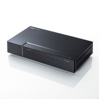 サンワサプライ LAN-GIGAP1602BK ギガビット対応スイッチング