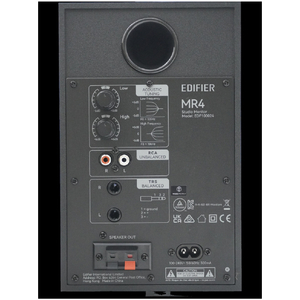Edifier Edifier製 モニタースピーカー MR4 ブラック ED-MR4-BK-A-イメージ12