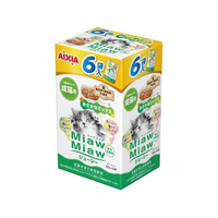 アイシア MiawMiaw おさかなミックス 60g× 6 FCE965K-MJ6-4