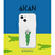 AKAN iPhone 14用ソフトクリアケース モグモグ ワニ AK23503I14-イメージ2
