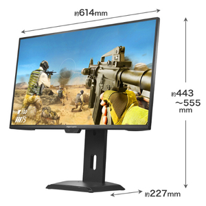 I・Oデータ webOS Hub搭載27型ゲーミングモニター GigaCrysta LCD-GDQ271JAWOS-イメージ2
