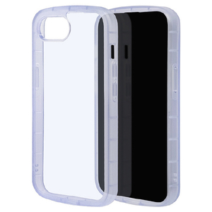 ラスタバナナ iPhone 16e用FLUFFY SHAPE TPUケース ブルー 8673IP5ETPBL-イメージ1