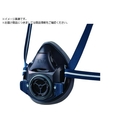 シゲマツ/防じん・防毒マスク TW01C ブラック M TW01C-BK-M FCD794D-5840027