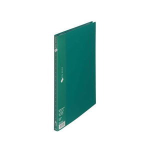 プラス クリアーファイル スーパーエコノミー A4 20ポケット グリーン FCC5125-88423/FC-122EL-イメージ1