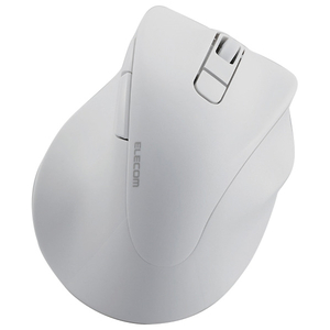 エレコム 静音 Bluetooth5．0マウス 5ボタン Sサイズ EX-G ホワイト M-XGS30BBSKWH-イメージ1