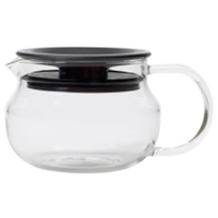 キントー ワンタッチティーポット 280ml ブラウン ﾜﾝﾀﾂﾁﾃｲﾎﾟﾂﾄ280MLBR8387