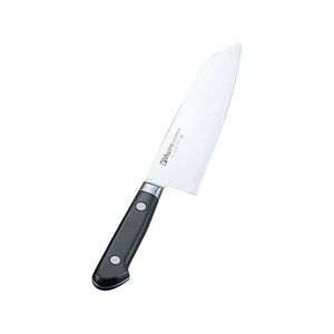 ミソノ刃物 ミソノ モリブデン鋼 ツバ付 三徳庖丁 No.581 18cm FC959LM-4889000-イメージ1