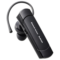 エレコム 耳掛け型 Bluetooth(R)ワイヤレスヘッドセット ブラック LBT-HS21MPBK2