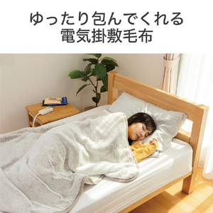 コイズミ 電気掛敷毛布 KDK75251R-イメージ7