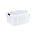 トラスコ中山 TRUSCO　クリアライトボックス　66L　透明 TCR-04
