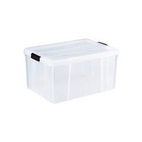 トラスコ中山 TRUSCO　クリアライトボックス　66L　透明 TCR-04