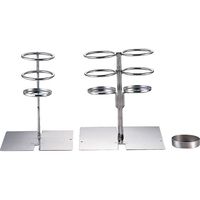 日本メタルワークス IKD 18-8抗菌スーパートング・箸ホルダー 受け皿 受け皿 FCL4316-020716003