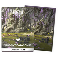 ARCANE TINMEN AT-16504 Landfall Series - Verdant Catacomb License Sleeves - Standard size 16504DSｽﾀﾝDｽﾘ-ﾌﾞVERDANT