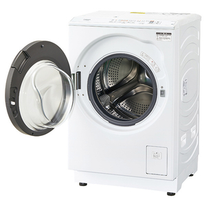 AQUA 8．0kgドラム式洗濯乾燥機(左開き) まっ直ぐドラム ホワイト AQW-DH8B-L(W)-イメージ4
