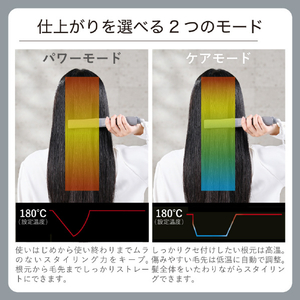 テスコム プロフェッショナル プロテクトイオン ストレートアイロン スモーキーグレー NIS500B-H-イメージ4
