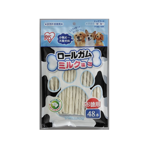 アイリスオーヤマ ロールガムミルク味 48本入 FC15104-P-MG-48R-イメージ1