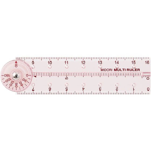 デザインフィル マルチ定規16cm ピンク FC002PY-42298006-イメージ2