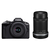 キヤノン デジタル一眼カメラ・ダブルズームキット EOS R50 ブラック EOSR50BKWZK-イメージ1