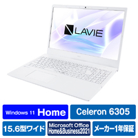 NEC ノートパソコン LAVIE N15 PC-N151EEAW