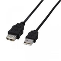 エレコム エコUSB延長ケーブル(3．0m) ブラック USB-ECOEA30