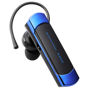 エレコム 耳掛け型 Bluetooth(R)ワイヤレスヘッドセット ブルー LBT-HS21MPBU2 エレコム 耳掛け型 Bluetooth(R)ワイヤレスヘッドセット ブルー LBT-HS21MPBU2