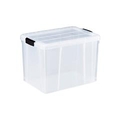 トラスコ中山 TRUSCO　クリアライトボックス　86L　透明 TCR-04D
