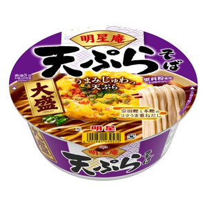 明星食品 明星庵天ぷらそば大盛 112g FC459PF-イメージ1