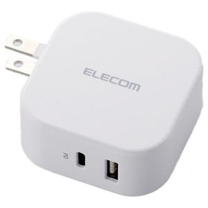 エレコム AC充電器(USB Power Delivery20W+12W/C×1+A×1) ホワイト MPA-ACCP20WH-イメージ1