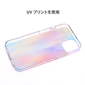 AKAN iPhone 14用ソフトクリアケース パステル ピンク AK23506I14-イメージ9