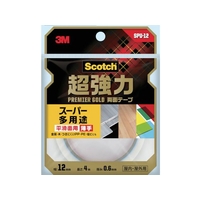 3M スコッチ 超強力両面テープ プレミアゴールド スーパー多用途 FCD233B-4390784