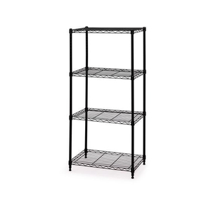 アイリスオーヤマ カラーメタルラック Φ19mm 3段 幅55×奥行35×高さ123cm ブラック ブラック1230 FCT0580-CMM-55124-イメージ1