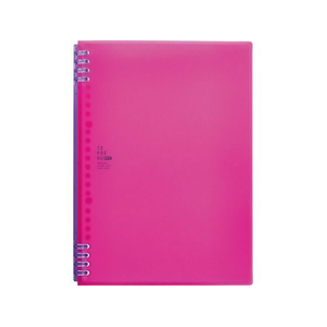 キングジム リングノート テフレーヌ ネオ B5 ピンク FC812TB-9855TTENE-001-イメージ1
