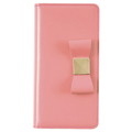 LAYBLOCK iPhone XR用ケース Ribbon Classic Diary ベビーピンク LB13506I61