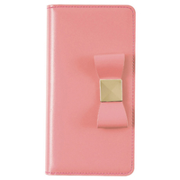 LAYBLOCK iPhone XR用ケース Ribbon Classic Diary ベビーピンク LB13506I61