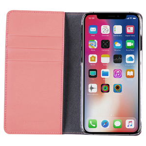 LAYBLOCK iPhone XR用ケース Ribbon Classic Diary ベビーピンク LB13506I61-イメージ4
