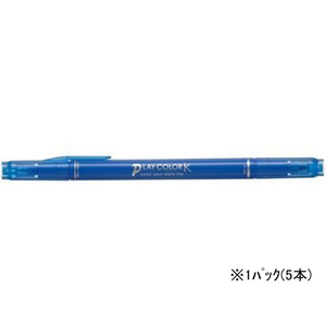 トンボ鉛筆 プレイカラーK フレンチブルー 5本 F205616-WS-PK45-イメージ1