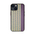Man & Wood iPhone 15用MagSafe対応天然木ケース Viola Check I25506I15-イメージ1