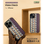 Man & Wood iPhone 15用MagSafe対応天然木ケース Viola Check I25506I15-イメージ2