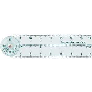 デザインフィル マルチ定規16cm 青A FC003PY-42299006-イメージ2